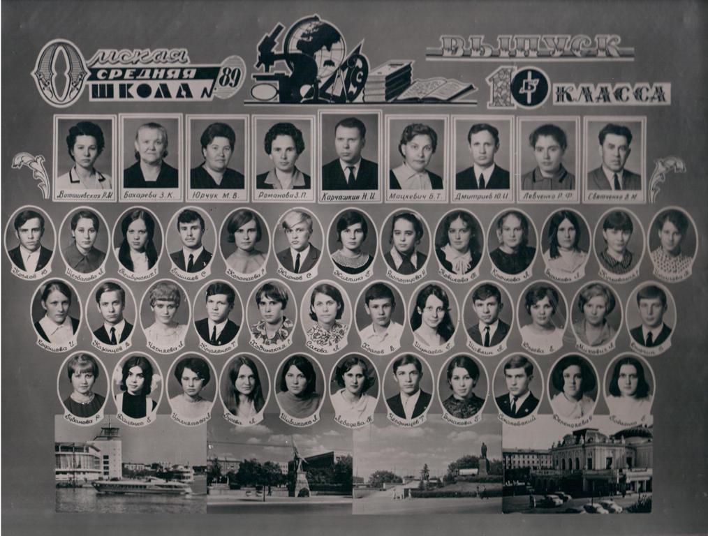 Выпуск 1971 г.
