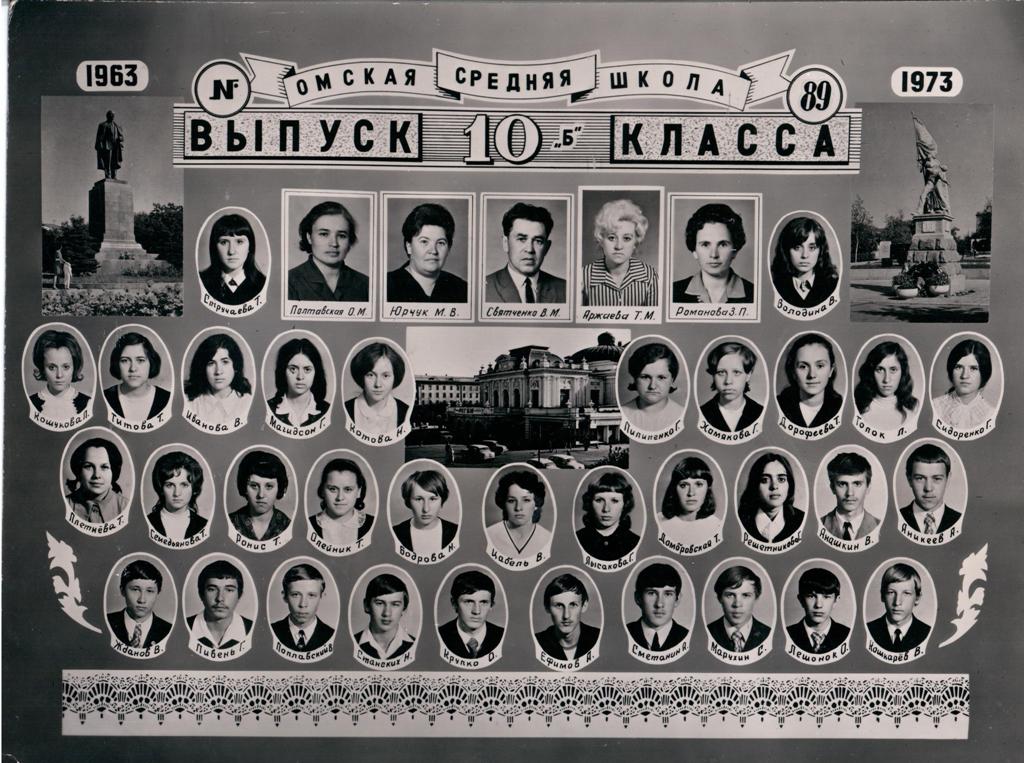 Выпуск 1973 г.